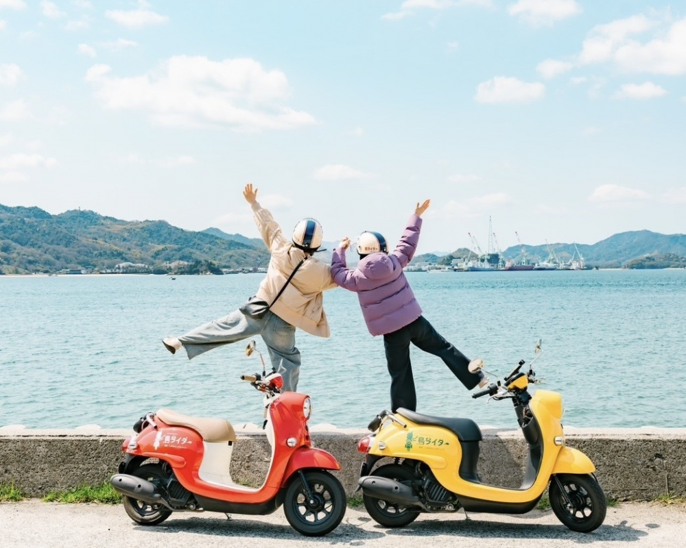 旅の「はじまり」をつくる仕事（島ライダーレンタルバイク）